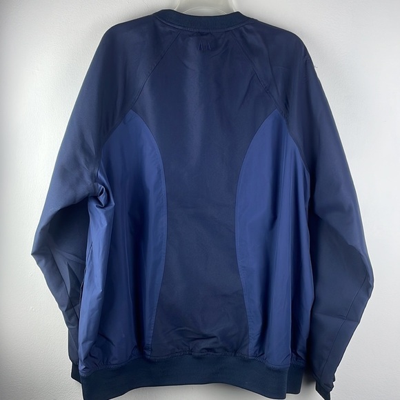 Greg Norman Blue wind rain jacket w/ blue contrasting material Raglan Sleeves XL - Picture 8 of 12